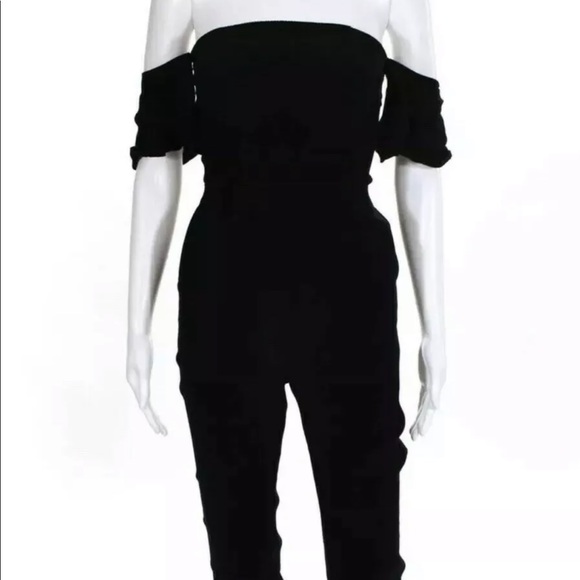 Cupcakes and cashmere off shoulder jumpsuit romper - Picture 1 of 3